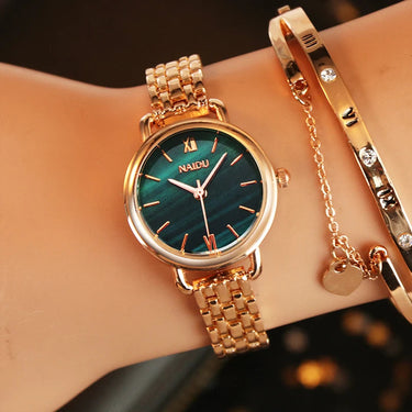 Emerald Quartz Watch