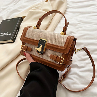 Luxe Canvas Satchel